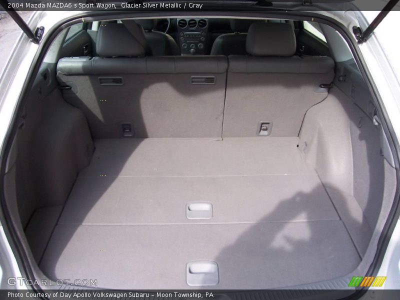 Glacier Silver Metallic / Gray 2004 Mazda MAZDA6 s Sport Wagon