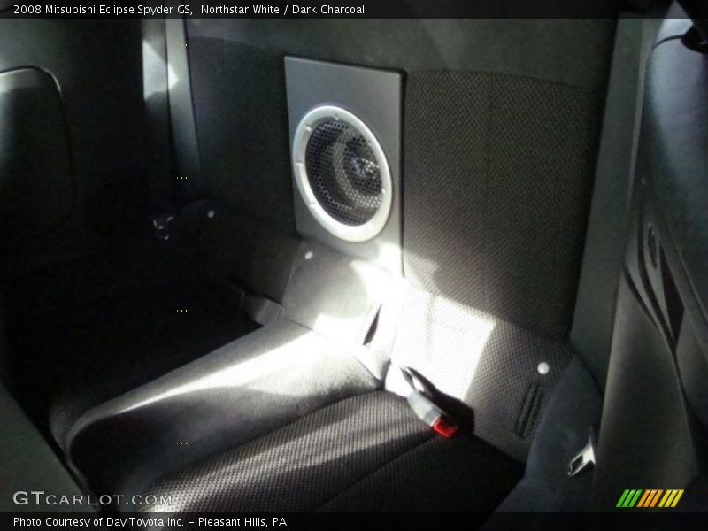 Northstar White / Dark Charcoal 2008 Mitsubishi Eclipse Spyder GS