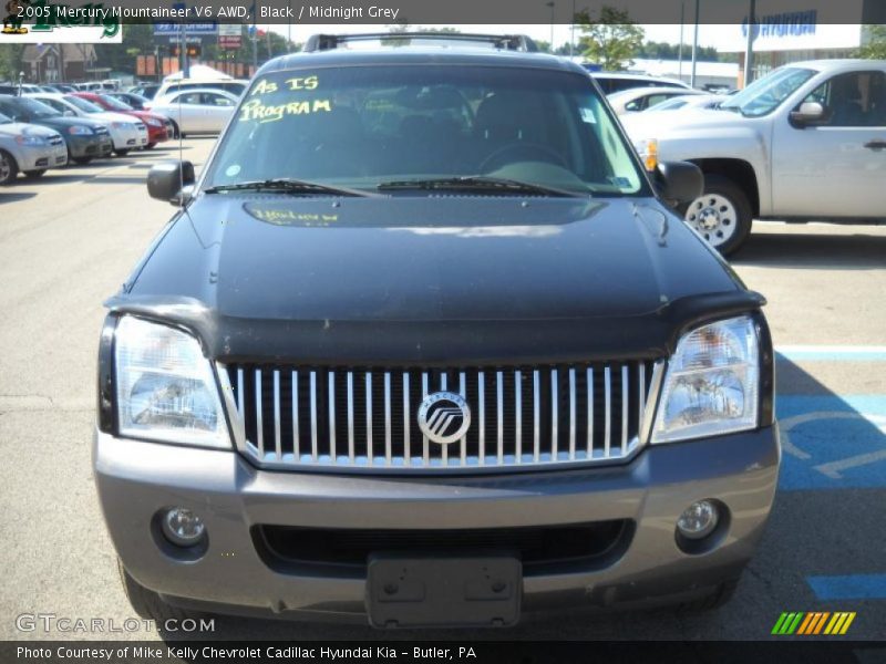 Black / Midnight Grey 2005 Mercury Mountaineer V6 AWD
