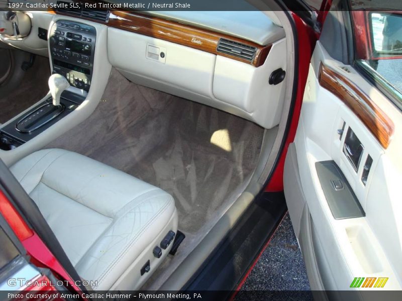 Red Tintcoat Metallic / Neutral Shale 1997 Cadillac Seville SLS