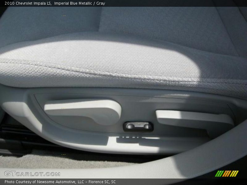 Imperial Blue Metallic / Gray 2010 Chevrolet Impala LS