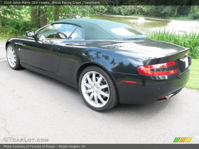 British Racing Green / Sandstorm 2006 Aston Martin DB9 Volante