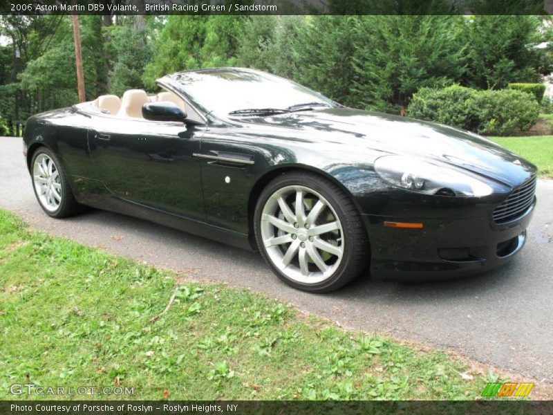 British Racing Green / Sandstorm 2006 Aston Martin DB9 Volante