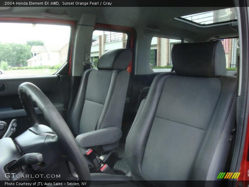 Sunset Orange Pearl / Gray 2004 Honda Element EX AWD