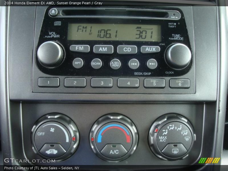 Sunset Orange Pearl / Gray 2004 Honda Element EX AWD