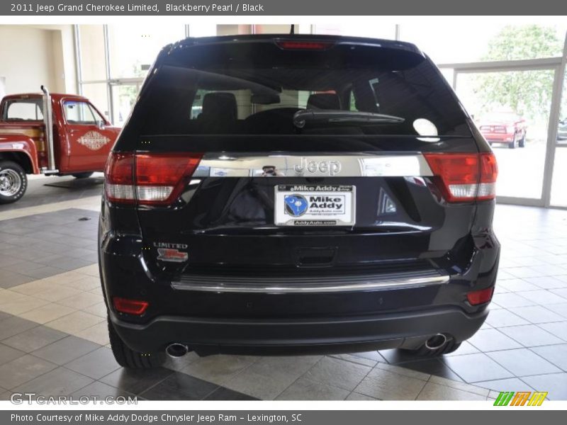 Blackberry Pearl / Black 2011 Jeep Grand Cherokee Limited