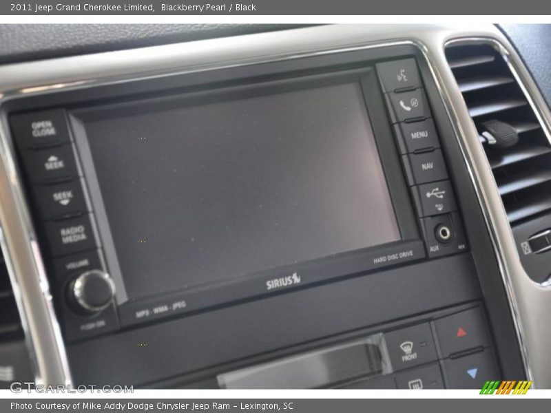 Blackberry Pearl / Black 2011 Jeep Grand Cherokee Limited