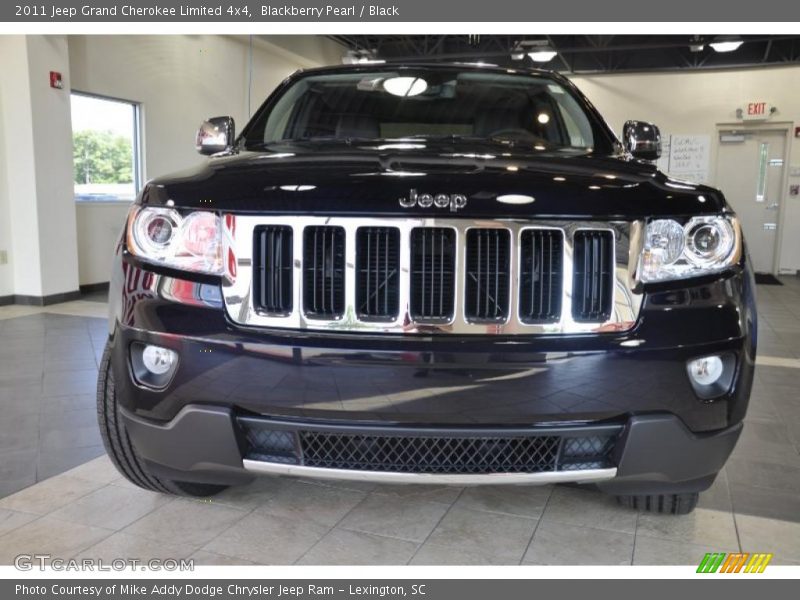 Blackberry Pearl / Black 2011 Jeep Grand Cherokee Limited 4x4