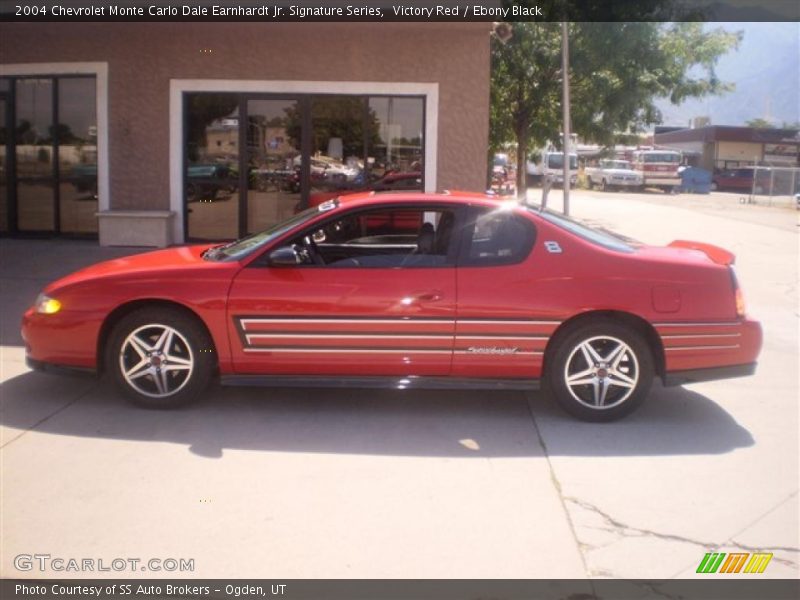Victory Red / Ebony Black 2004 Chevrolet Monte Carlo Dale Earnhardt Jr. Signature Series