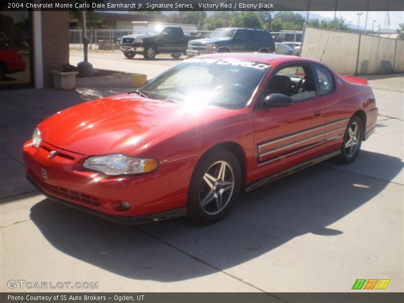 Victory Red / Ebony Black 2004 Chevrolet Monte Carlo Dale Earnhardt Jr. Signature Series