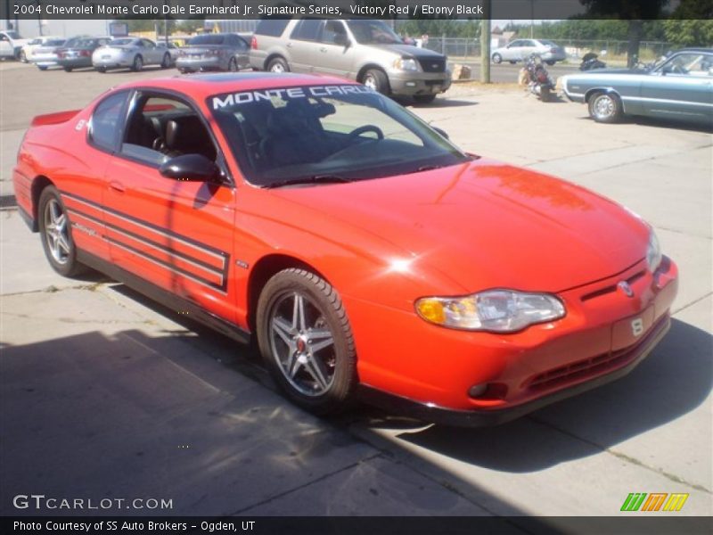 Victory Red / Ebony Black 2004 Chevrolet Monte Carlo Dale Earnhardt Jr. Signature Series