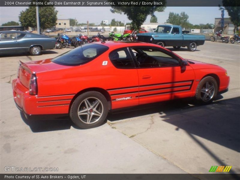 Victory Red / Ebony Black 2004 Chevrolet Monte Carlo Dale Earnhardt Jr. Signature Series