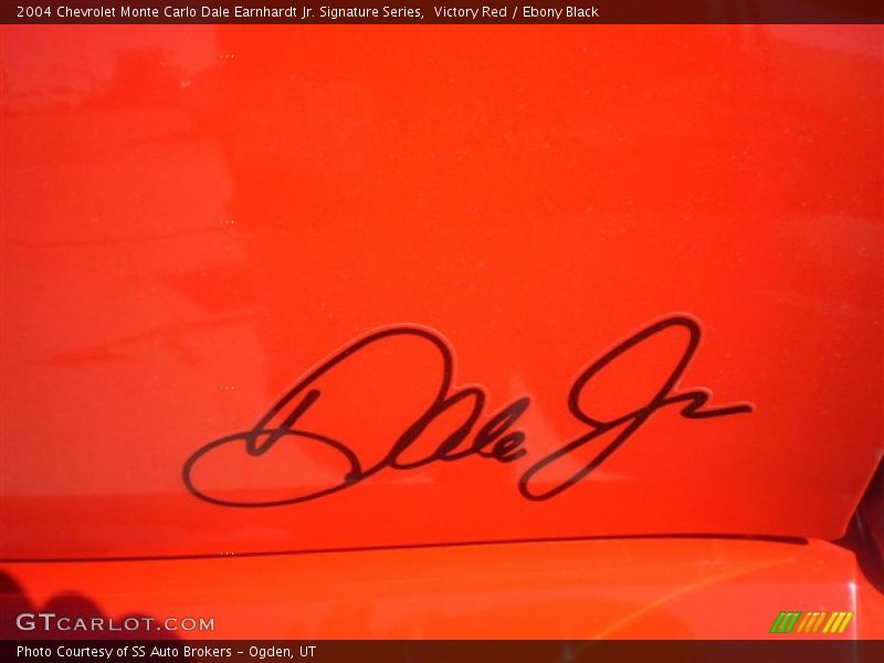 Victory Red / Ebony Black 2004 Chevrolet Monte Carlo Dale Earnhardt Jr. Signature Series