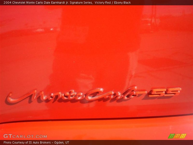 Victory Red / Ebony Black 2004 Chevrolet Monte Carlo Dale Earnhardt Jr. Signature Series