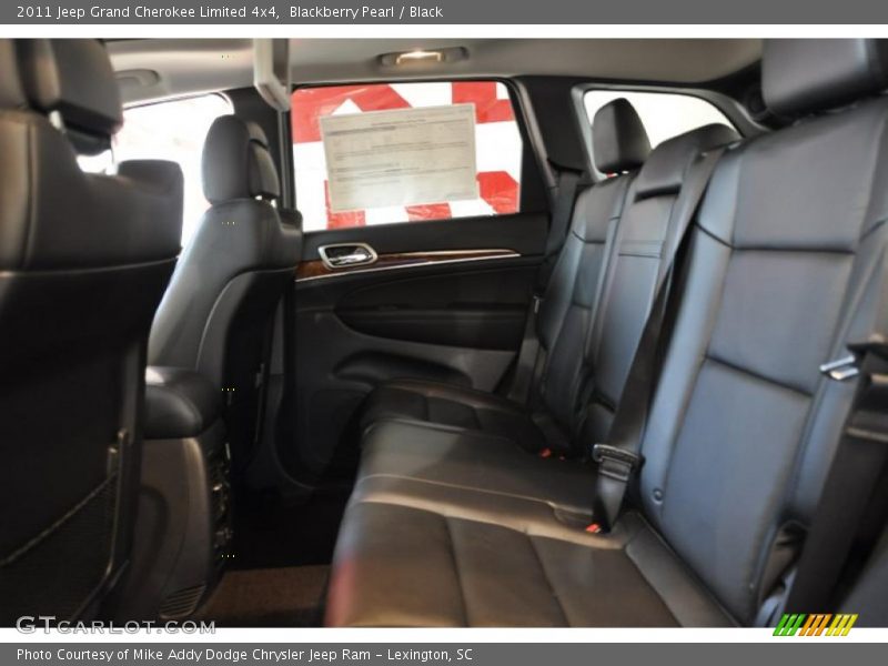 Blackberry Pearl / Black 2011 Jeep Grand Cherokee Limited 4x4