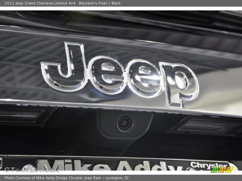 Blackberry Pearl / Black 2011 Jeep Grand Cherokee Limited 4x4