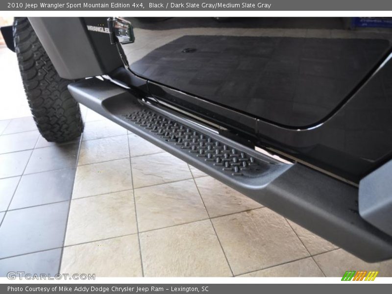 Black / Dark Slate Gray/Medium Slate Gray 2010 Jeep Wrangler Sport Mountain Edition 4x4