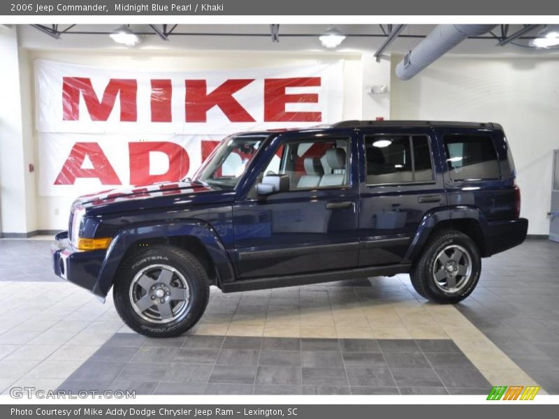 Midnight Blue Pearl / Khaki 2006 Jeep Commander