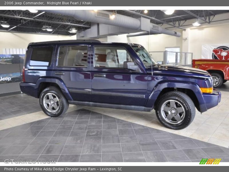 Midnight Blue Pearl / Khaki 2006 Jeep Commander