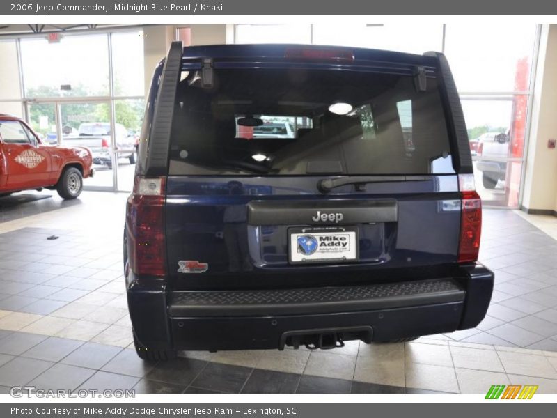 Midnight Blue Pearl / Khaki 2006 Jeep Commander