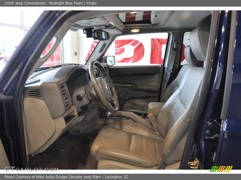 Midnight Blue Pearl / Khaki 2006 Jeep Commander