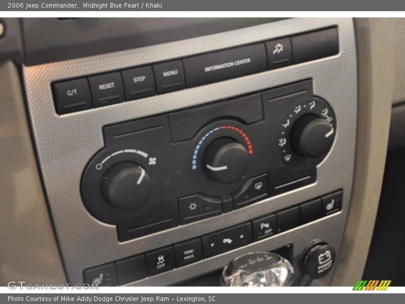 Midnight Blue Pearl / Khaki 2006 Jeep Commander