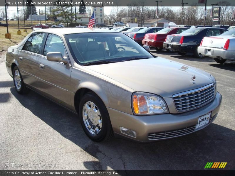 Cashmere Metallic / Neutral Shale 2002 Cadillac DeVille Sedan