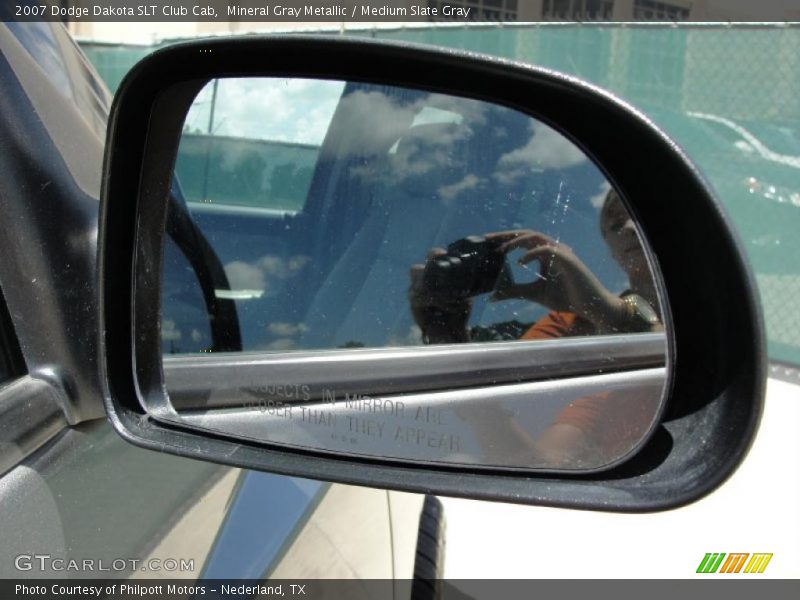 Mineral Gray Metallic / Medium Slate Gray 2007 Dodge Dakota SLT Club Cab