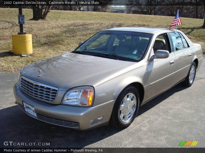 Cashmere Metallic / Neutral Shale 2002 Cadillac DeVille Sedan