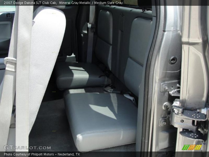 Mineral Gray Metallic / Medium Slate Gray 2007 Dodge Dakota SLT Club Cab