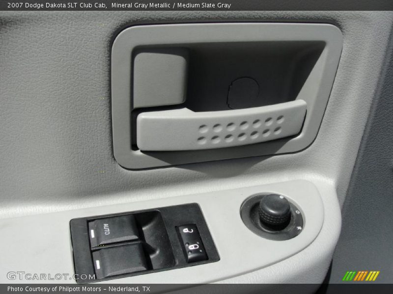 Mineral Gray Metallic / Medium Slate Gray 2007 Dodge Dakota SLT Club Cab
