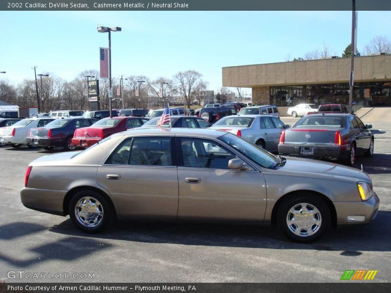 Cashmere Metallic / Neutral Shale 2002 Cadillac DeVille Sedan