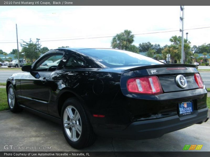 Black / Stone 2010 Ford Mustang V6 Coupe