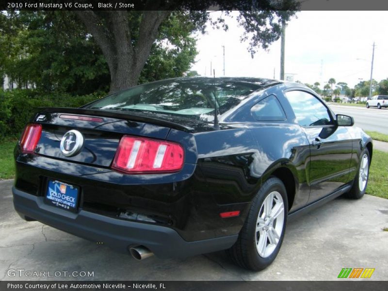 Black / Stone 2010 Ford Mustang V6 Coupe