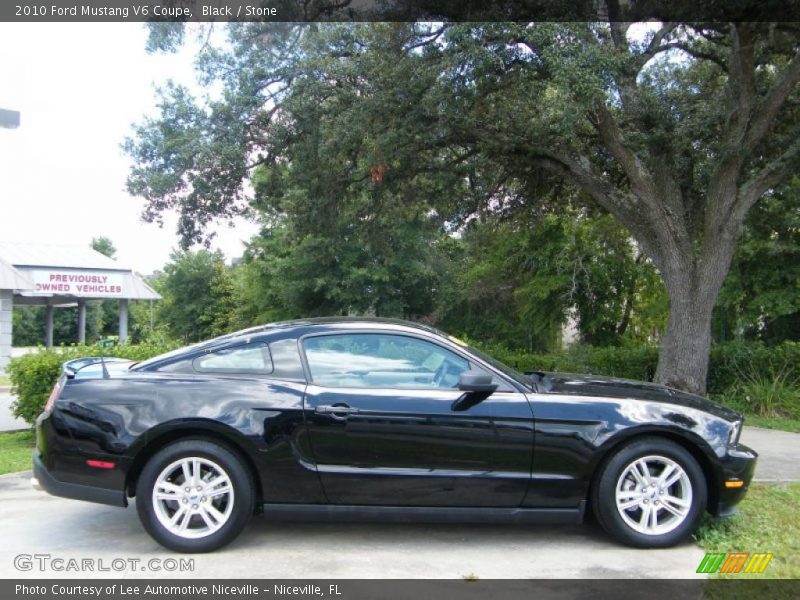 Black / Stone 2010 Ford Mustang V6 Coupe