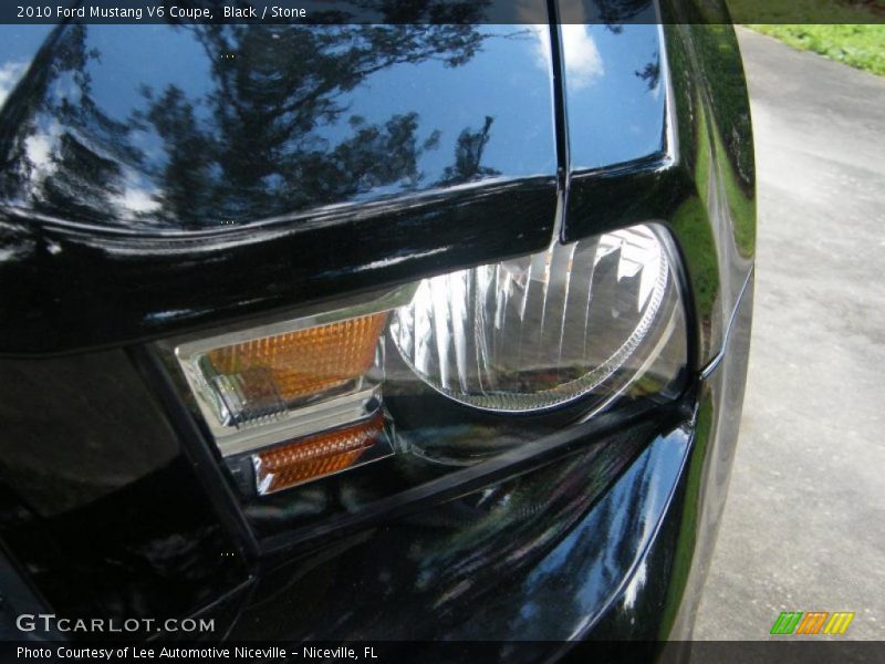 Black / Stone 2010 Ford Mustang V6 Coupe