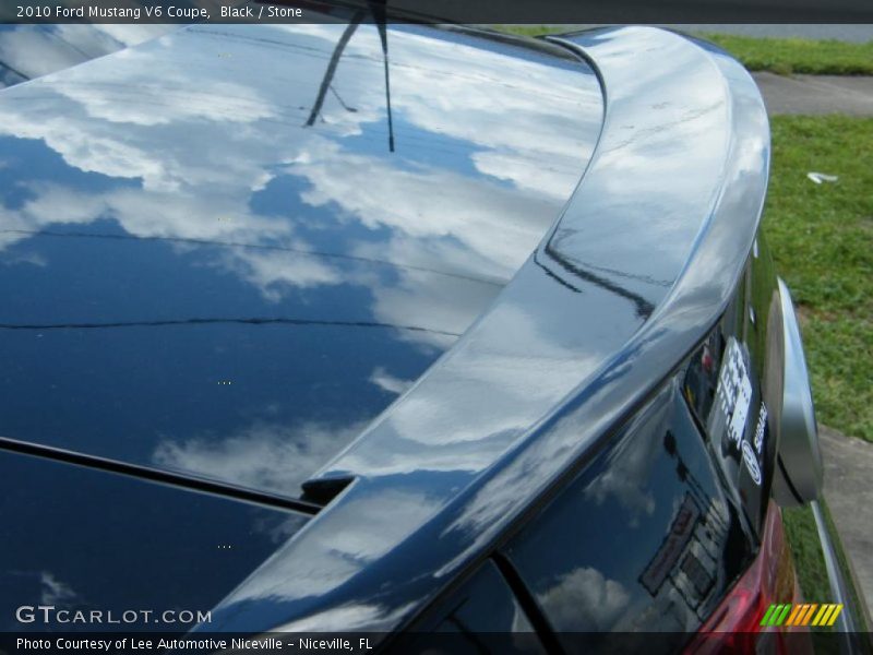 Black / Stone 2010 Ford Mustang V6 Coupe