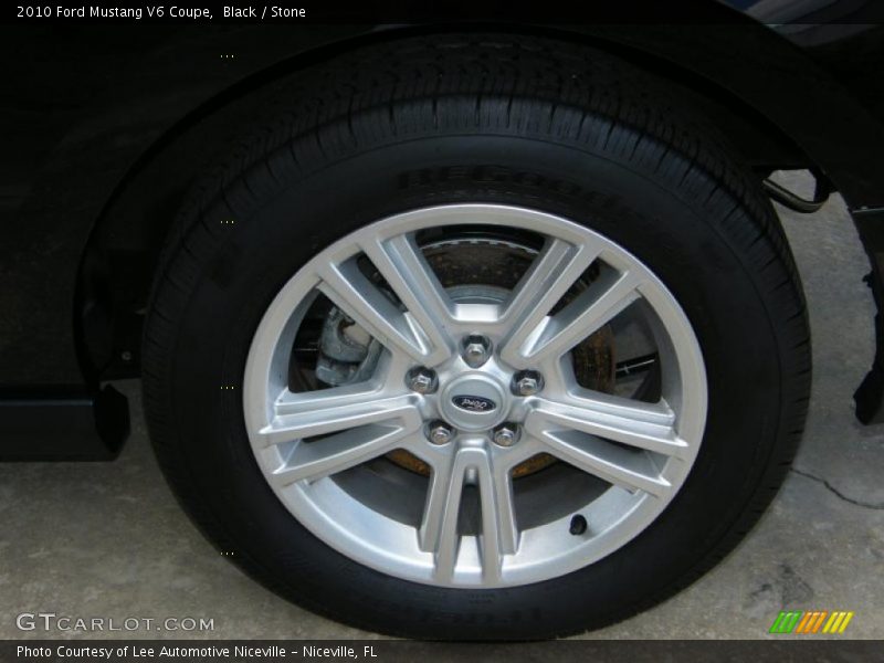 Black / Stone 2010 Ford Mustang V6 Coupe