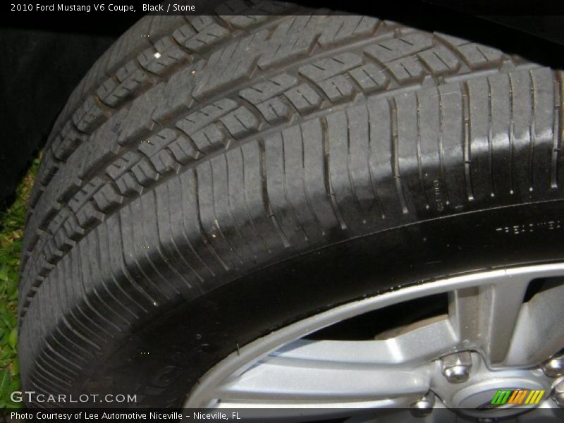 Black / Stone 2010 Ford Mustang V6 Coupe