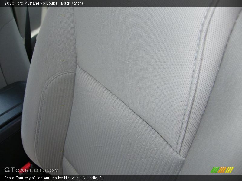 Black / Stone 2010 Ford Mustang V6 Coupe
