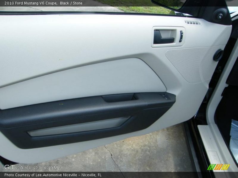 Black / Stone 2010 Ford Mustang V6 Coupe