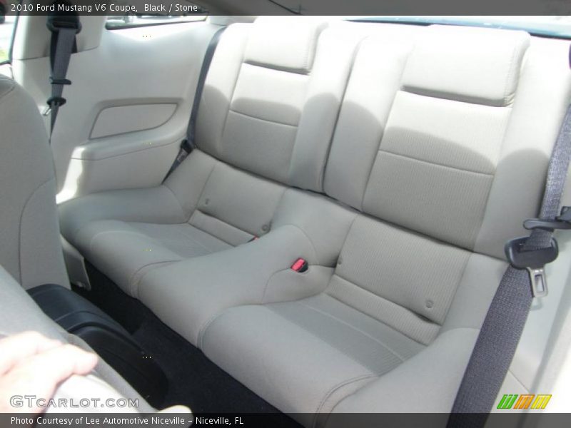 Black / Stone 2010 Ford Mustang V6 Coupe