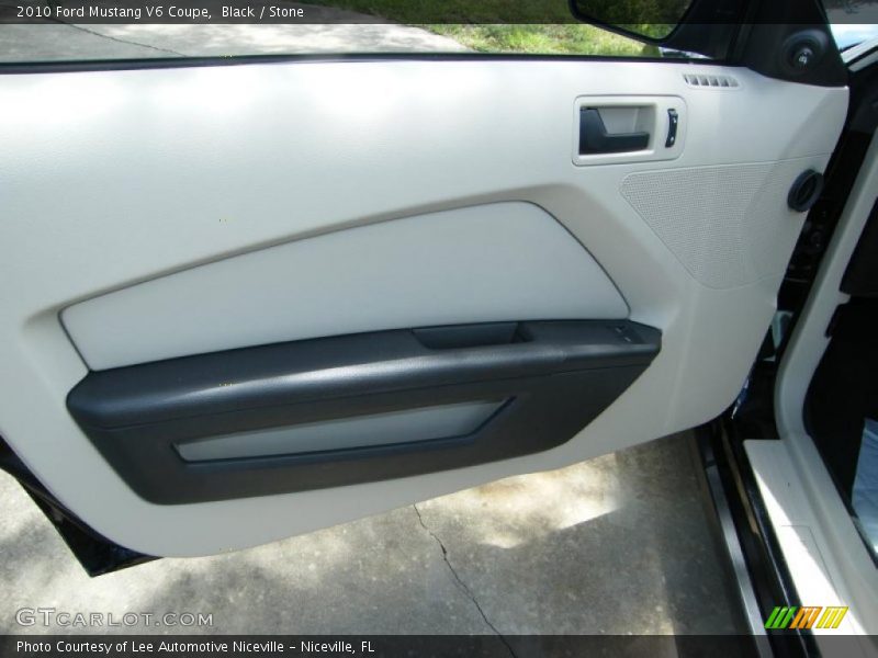 Black / Stone 2010 Ford Mustang V6 Coupe