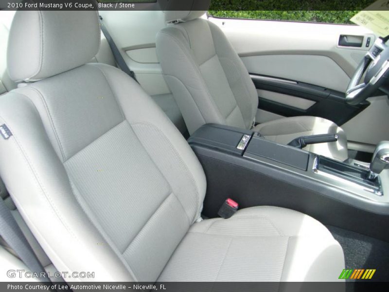 Black / Stone 2010 Ford Mustang V6 Coupe