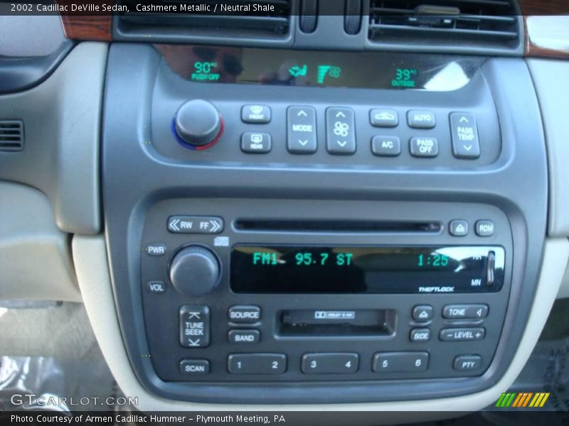 Cashmere Metallic / Neutral Shale 2002 Cadillac DeVille Sedan