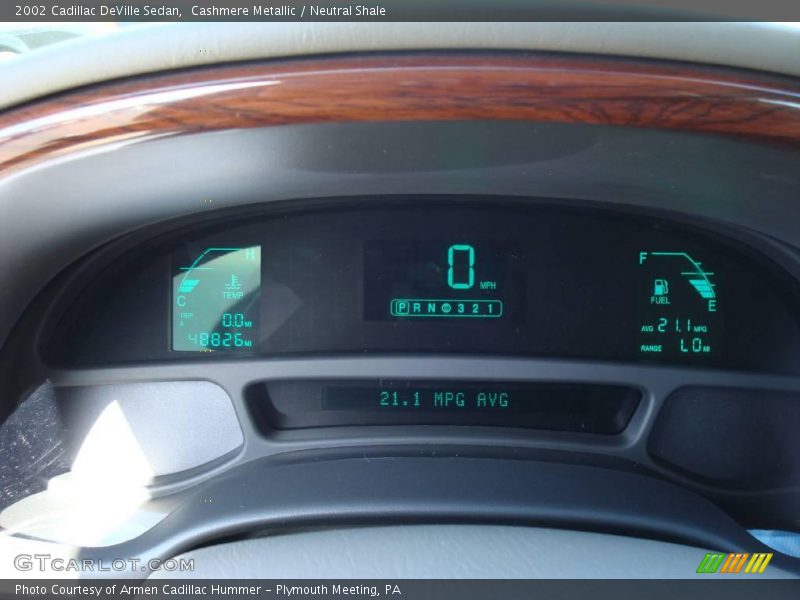 Cashmere Metallic / Neutral Shale 2002 Cadillac DeVille Sedan
