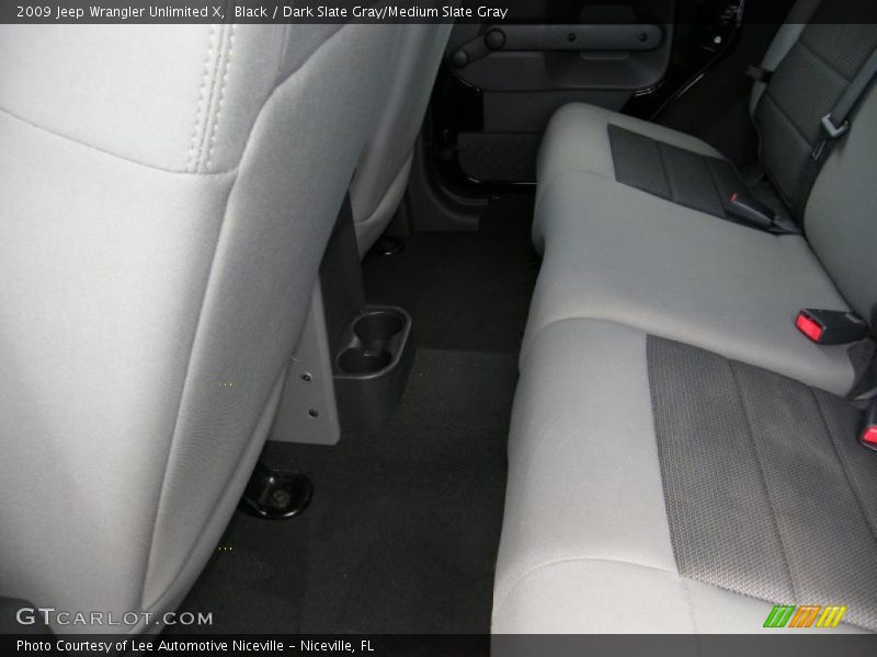 Black / Dark Slate Gray/Medium Slate Gray 2009 Jeep Wrangler Unlimited X