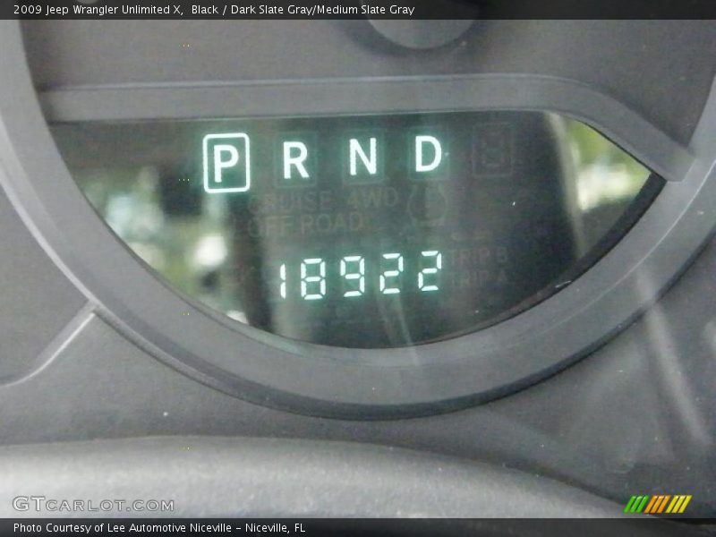 Black / Dark Slate Gray/Medium Slate Gray 2009 Jeep Wrangler Unlimited X