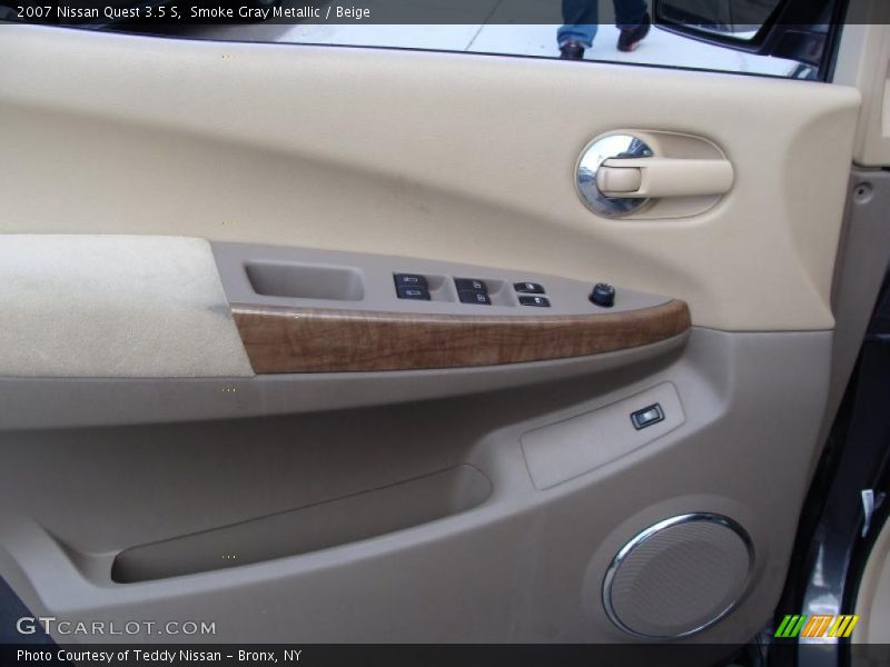 Smoke Gray Metallic / Beige 2007 Nissan Quest 3.5 S