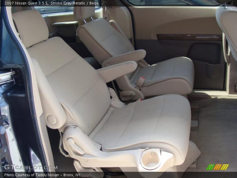 Smoke Gray Metallic / Beige 2007 Nissan Quest 3.5 S